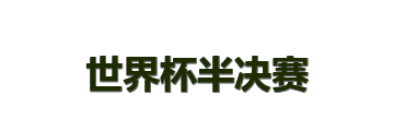世界杯半决赛
